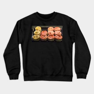 Apple And Rhubarb Fruit Pies Crewneck Sweatshirt